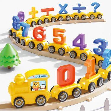 31Pcs Montessori Digital Number Train